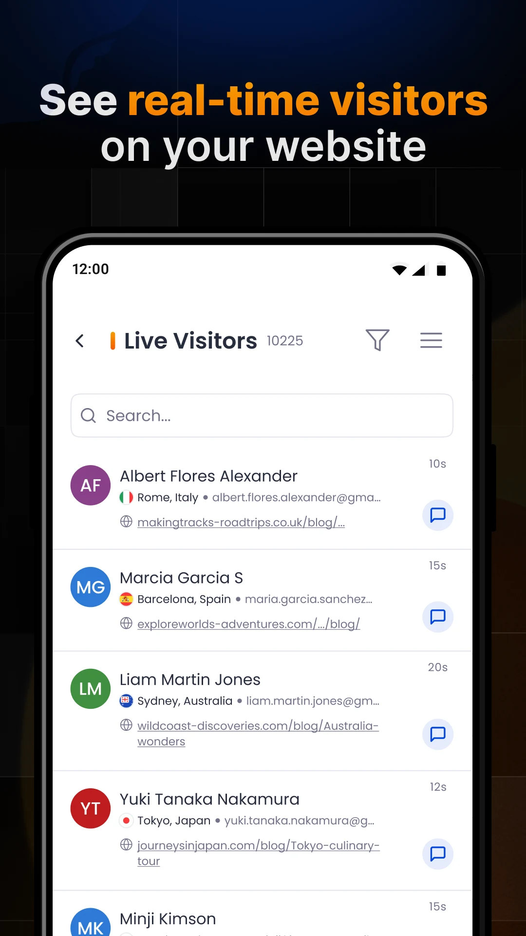 Chatway Live Chat & AI Chatbot screenshot
