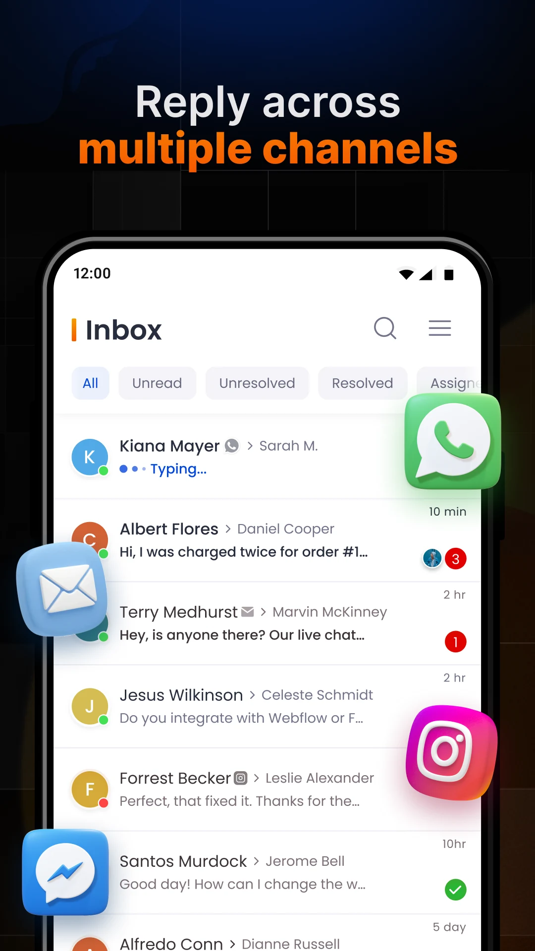 Chatway Live Chat & AI Chatbot screenshot